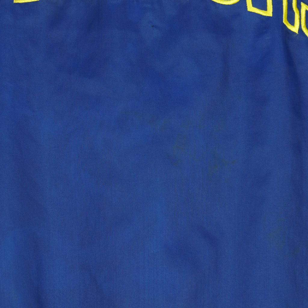 NBA (Pro Player) - Golden State Warriors Pullover Windbreaker 1990s Large Vintage Retro basketball