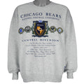 NFL (Nutmeg) - Chicago Bears Crew Neck Sweatshirt 1990s X-Large Vintage Retro football