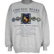 NFL (Nutmeg) - Chicago Bears Crew Neck Sweatshirt 1990s X-Large Vintage Retro football