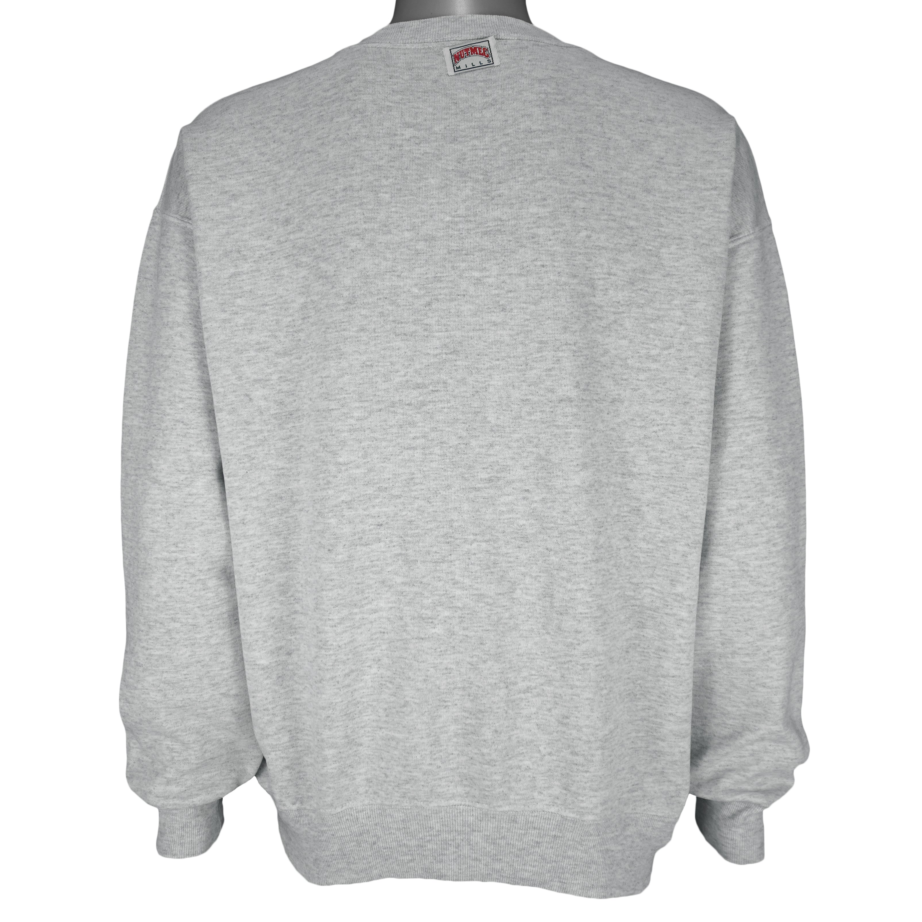 NFL (Nutmeg) - Chicago Bears Crew Neck Sweatshirt 1990s X-Large Vintage Retro football
