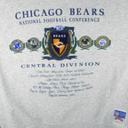 NFL (Nutmeg) - Chicago Bears Crew Neck Sweatshirt 1990s X-Large Vintage Retro football