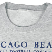 NFL (Nutmeg) - Chicago Bears Crew Neck Sweatshirt 1990s X-Large Vintage Retro football