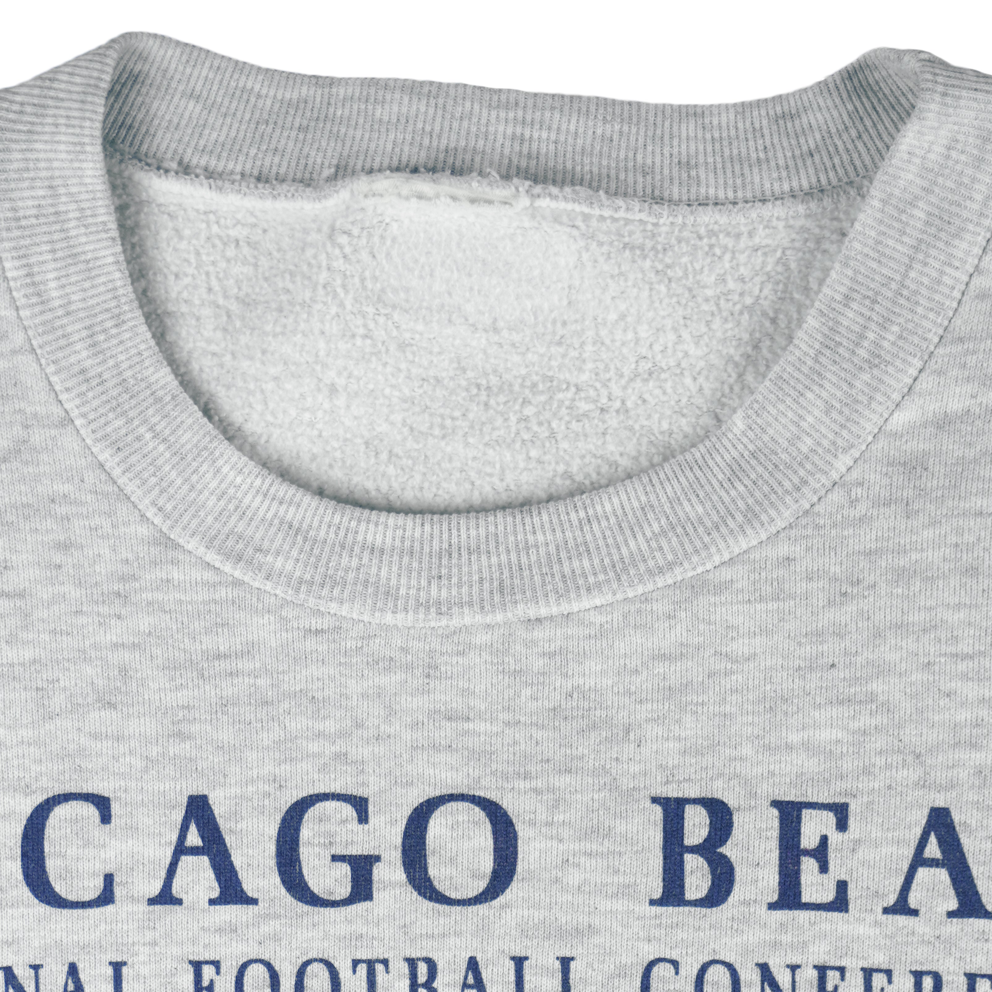 NFL (Nutmeg) - Chicago Bears Crew Neck Sweatshirt 1990s X-Large Vintage Retro football