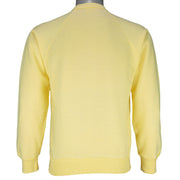 Vintage - Yellow Baptiste Lake Canada Bird and Sun Sweatshirt 1980s Small Vintage Retro