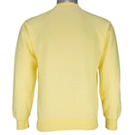 Vintage - Yellow Baptiste Lake Canada Bird and Sun Sweatshirt 1980s Small Vintage Retro
