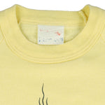 Vintage - Yellow Baptiste Lake Canada Bird and Sun Sweatshirt 1980s Small Vintage Retro