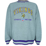 NFL (Logo Athletic) - Minnesota Vikings Crewneck Sweatshirt 1990s Large