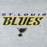 NHL - St. Louis Blues Embroidered Crew Neck Sweatshirt 1990s Large Vintage Retro Hockey