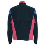 Nike - Navy Blue Zip-up Windbreaker Jacket 1990s Small Vintage Retro