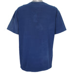 MLB (Waves) - Navy Blue Toronto Blue Jays T-Shirt 1992 X-Large Vintage Retro Baseball