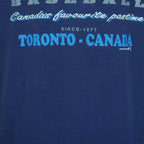 MLB (Waves) - Navy Blue Toronto Blue Jays T-Shirt 1992 X-Large Vintage Retro Baseball