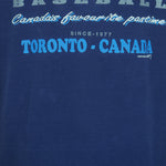 MLB (Waves) - Navy Blue Toronto Blue Jays T-Shirt 1992 X-Large Vintage Retro Baseball