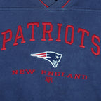 NFL - New England Patriots Crew Neck Sweatshirt 1990s Large Vintage Retro Football