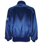 Molson - Coors Slo-Pitch Button-Up Satin Bomber Jacket 1991 Medium Vintage Retro
