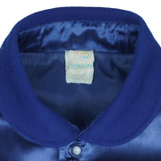 Molson - Coors Slo-Pitch Button-Up Satin Bomber Jacket 1991 Medium Vintage Retro
