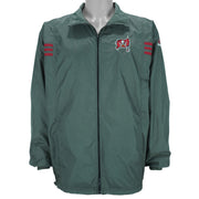 NFL (Adidas) - Tampa Bay Buccaneers Windbreaker Jacket 1990s Medium Vintage Retro Football