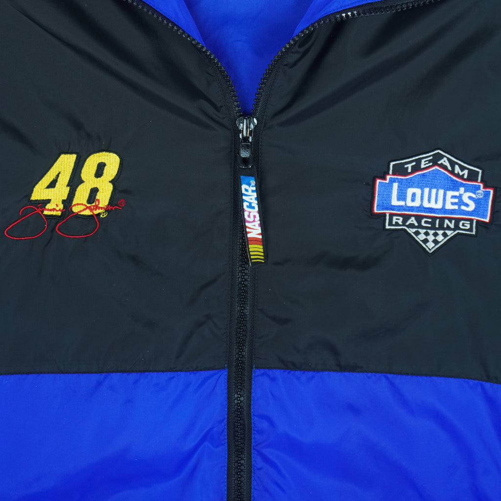 NASCAR   - Team Lowe's Jimmie Johnson Racing Jacket 2000s Medium Vintage Retro
