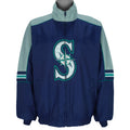 MLB (Majestic) - Seattle Mariners Windbreaker 1990s X-Large Vintage Retro Baseball