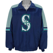 MLB (Majestic) - Seattle Mariners Windbreaker 1990s X-Large Vintage Retro Baseball