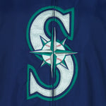 MLB (Majestic) - Seattle Mariners Windbreaker 1990s X-Large Vintage Retro Baseball