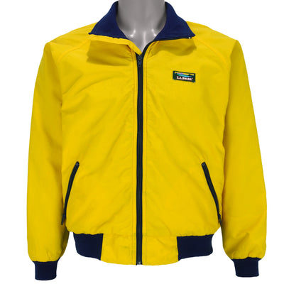 LL Bean - Yellow Bomber Jacket 1980s Medium