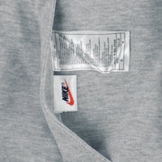 1990s vintage Nike reversible colorblock jacket-to-hoodie sweatshirt. Green and grey in color with large embroidered swoosh on windbreaker side, Medium in size and is in excellent condition.