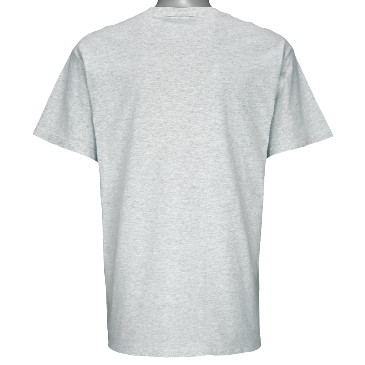 1990s vintage NHL Red Wings hockey puck T-Shirt by Fruit Of The Loom. Grey in color, with big spell-out, fits Large size and is in excellent condition