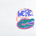 1996 vintage NCAA Florida Gators National Champions T-Shirt by Mr Tees. White in color with "Num... Ber... ...One!" spell-out graphic on back, Large in size and in excellent condition.