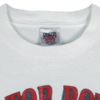 1996 vintage NHL Detroit Red Wings Stanley Cup 62 T-Shirt by Lee Sport. Grey in color with Nutmeg print "Most Wins Ever, Get Cup Crazy" on front, fits X-Large in size and is in excellent condition.