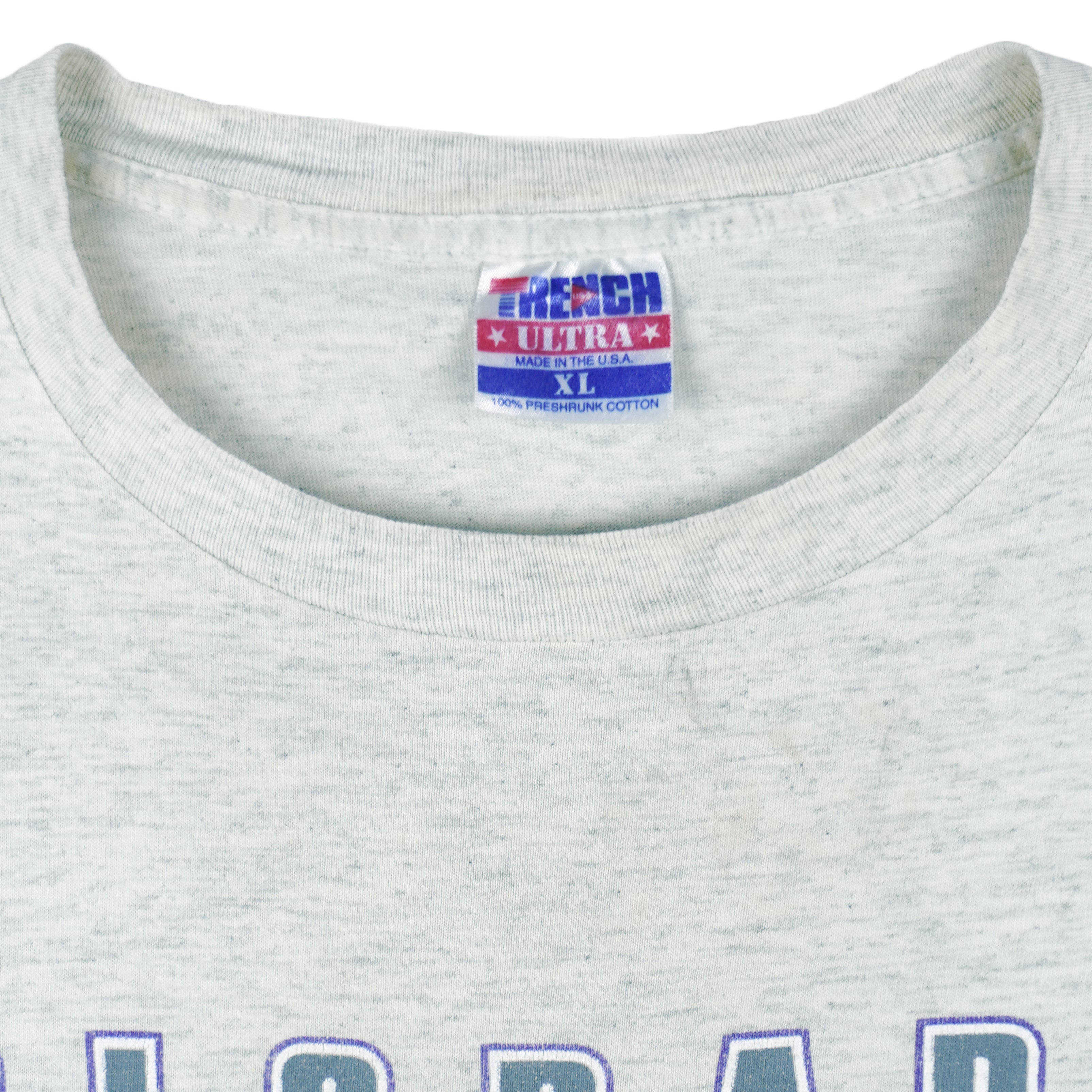1991 vintage MLB Colorado Rockies spell-out T-Shirt by Trench. White in color, X-Large in size and is in excellent condition.