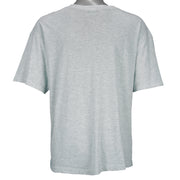 1990s vintage NBA Cleveland Cavaliers breakout-style T-Shirt by 20-20. Grey in color with spell-out and NBA basket ball on front, X-Large in size and in excellent condition.