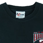 1990s vintage NASCAR Dale Earnhardt #3 embroidered T-Shirt by Chase Authentics. Black in color, Large in size and is in excellent condition.