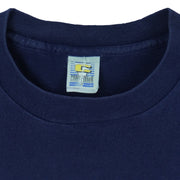 1993 vintage MLB Seattle Mariners big spell-out T-Shirt by Competitor. Blue in color, fitting Medium in size and is in excellent condition.