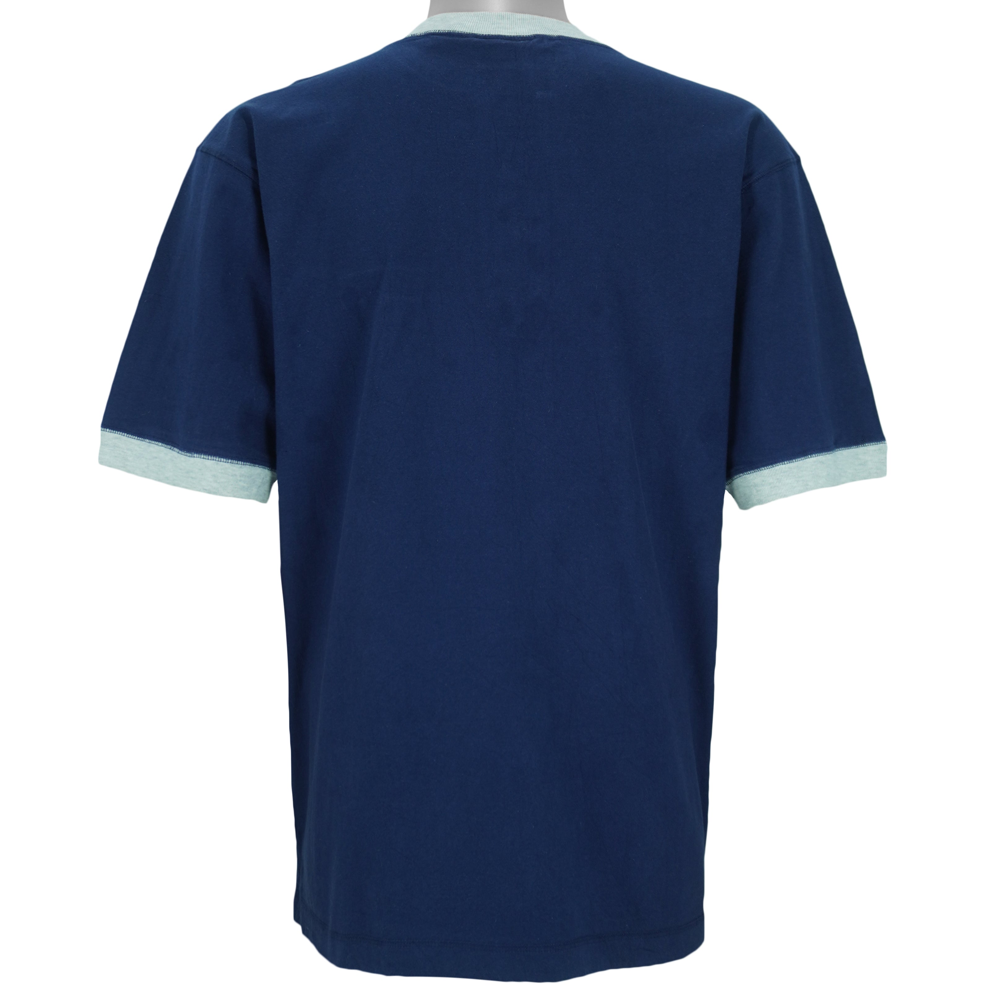 MLB (Pro Edge Iron Knights) - New York Yankees Embroidered Ringer T-Shirt 1999 Medium