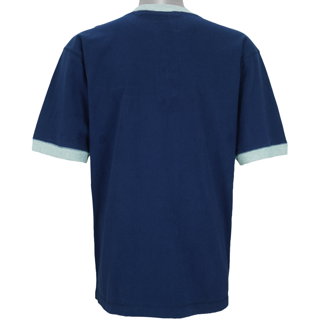 MLB (Pro Edge Iron Knights) - New York Yankees Embroidered Ringer T-Shirt 1999 Medium