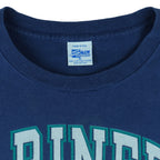 1998 or 99 vintage MLB Seattle Mariners T-Shirt by Salem Sportswear. Dark blue in color with big spell-out on front, big logo on back and small logo on left sleeve, X-Large in size and is in excellent condition.