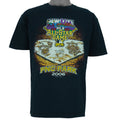 2006 Vintage MLB All-Star Game at PNC Park T-Shirt by Lee Sport. Black in color with American League and National League logos on front, Large in size and is in excellent condition.