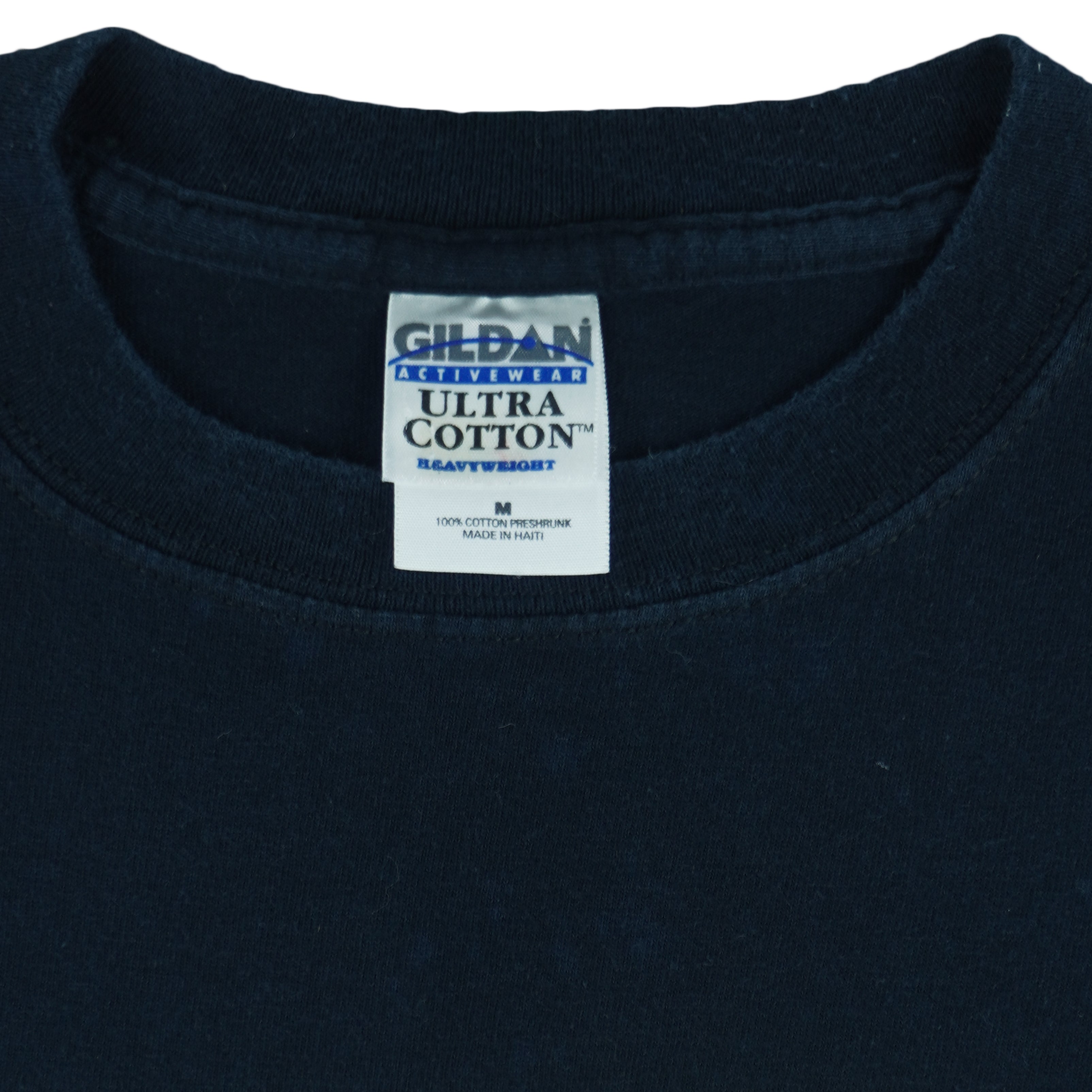 2009 vintage NFL Pittsburgh Steelers 6-time Super Bowl Champions print on a Gildan T-Shirt. Black​ in color with "Sixburgh, The Greatest Franchise in Sports History" spell-out and "JHarrison" signature script on front. Medium in size and is in excellent condition.