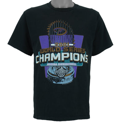MLB (Lee) - Arizona Diamondbacks World Series Champions T-Shirt 2001 Medium