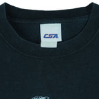 2005 vintage MLB Chicago White Sox World Series Champions spell-out T-Shirt by CSA. Black in color with helmet and team logo on front, Medium in size and is in excellent condition.