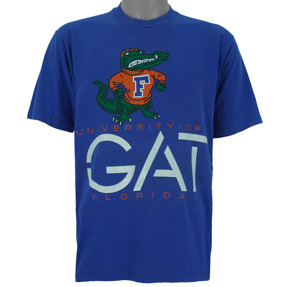 NCAA (Jerzees) - Florida Gators Spell-Out T-Shirt 1990s Large vintage retro football college