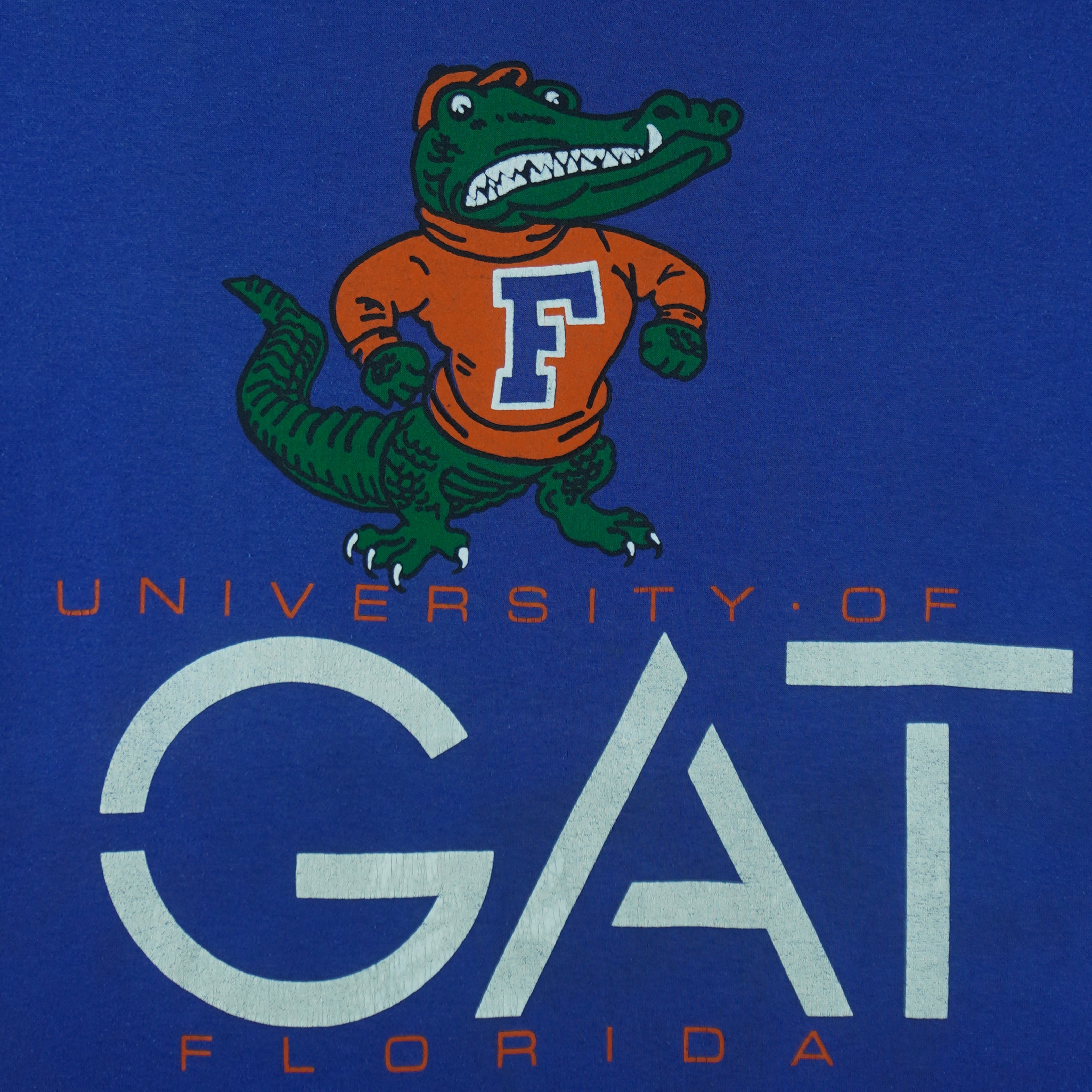 NCAA (Jerzees) - Florida Gators Spell-Out T-Shirt 1990s Large vintage retro football college