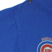MLB (Nutmeg) - Chicago Cubs Win Single Stitch T-Shirt 1989 Medium