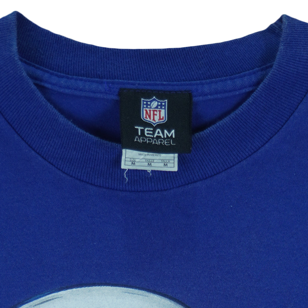 NFL - Indianapolis Colts Spell-Out T-Shirt 2000s Medium vintage retro football