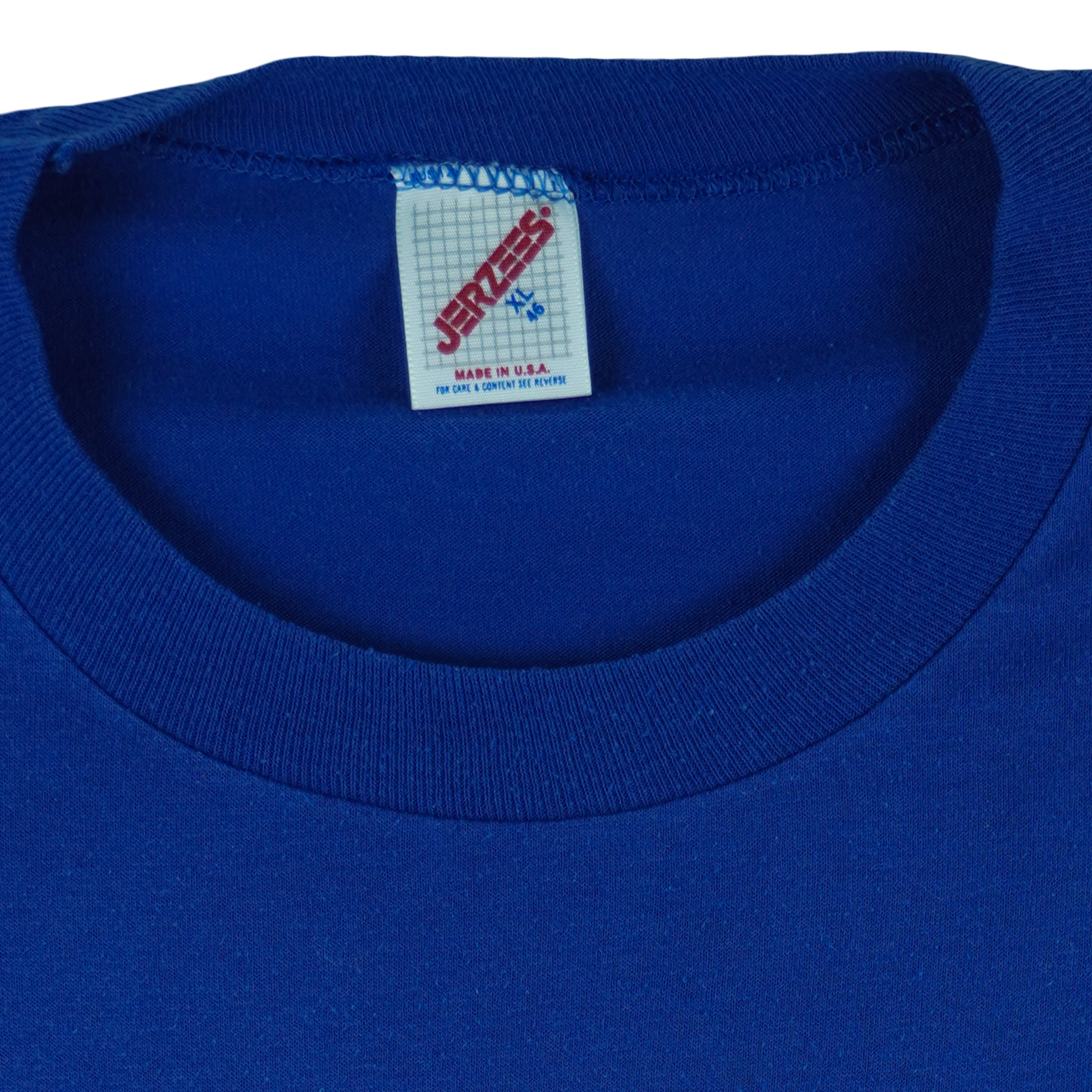 NFL (Jerzees) - Denver Broncos AFC Champions T-Shirt 1987 Large