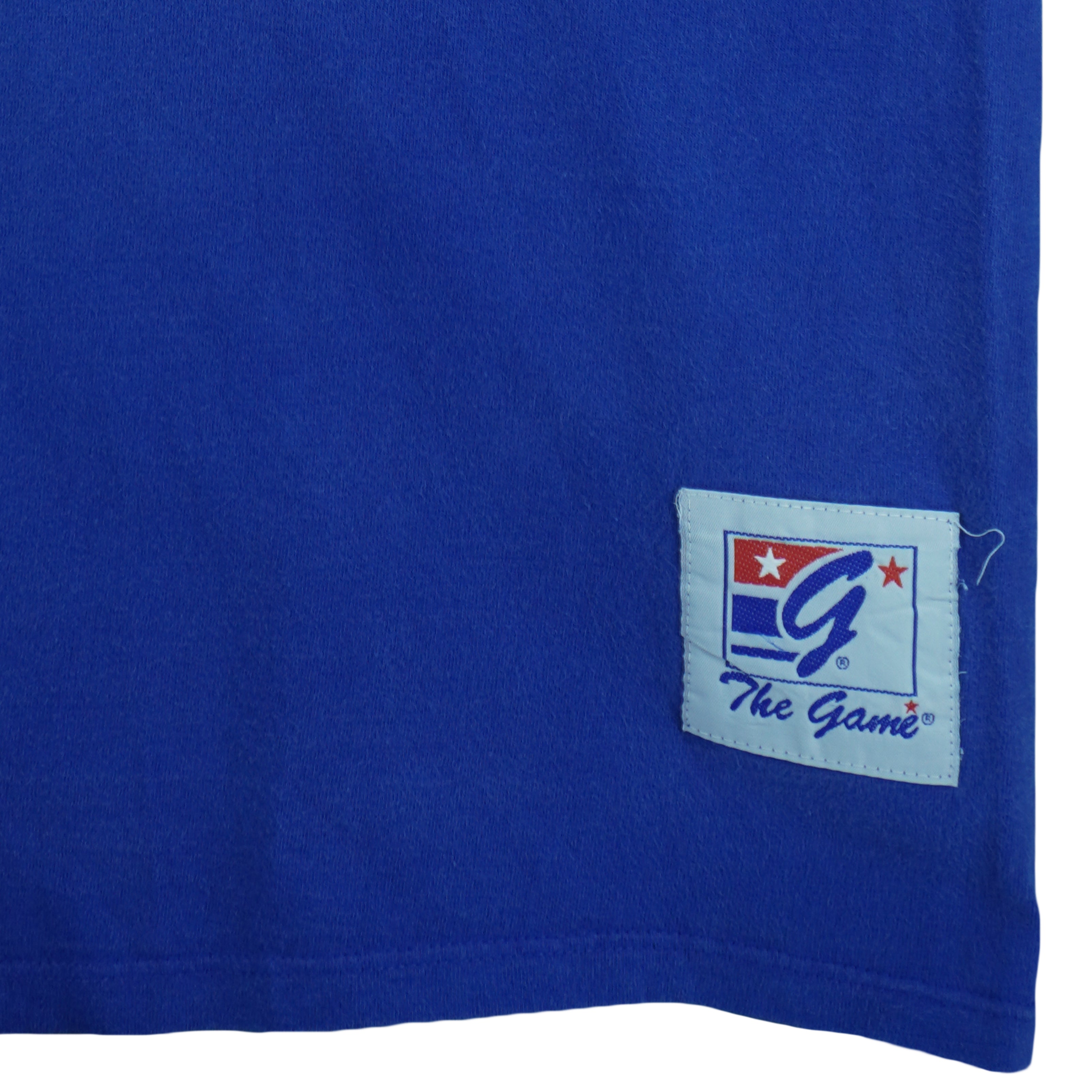 MLB (The Game) -  Chicago Cubs Embroidered T-Shirt 1990s X-Large Vintage Retro Baseball