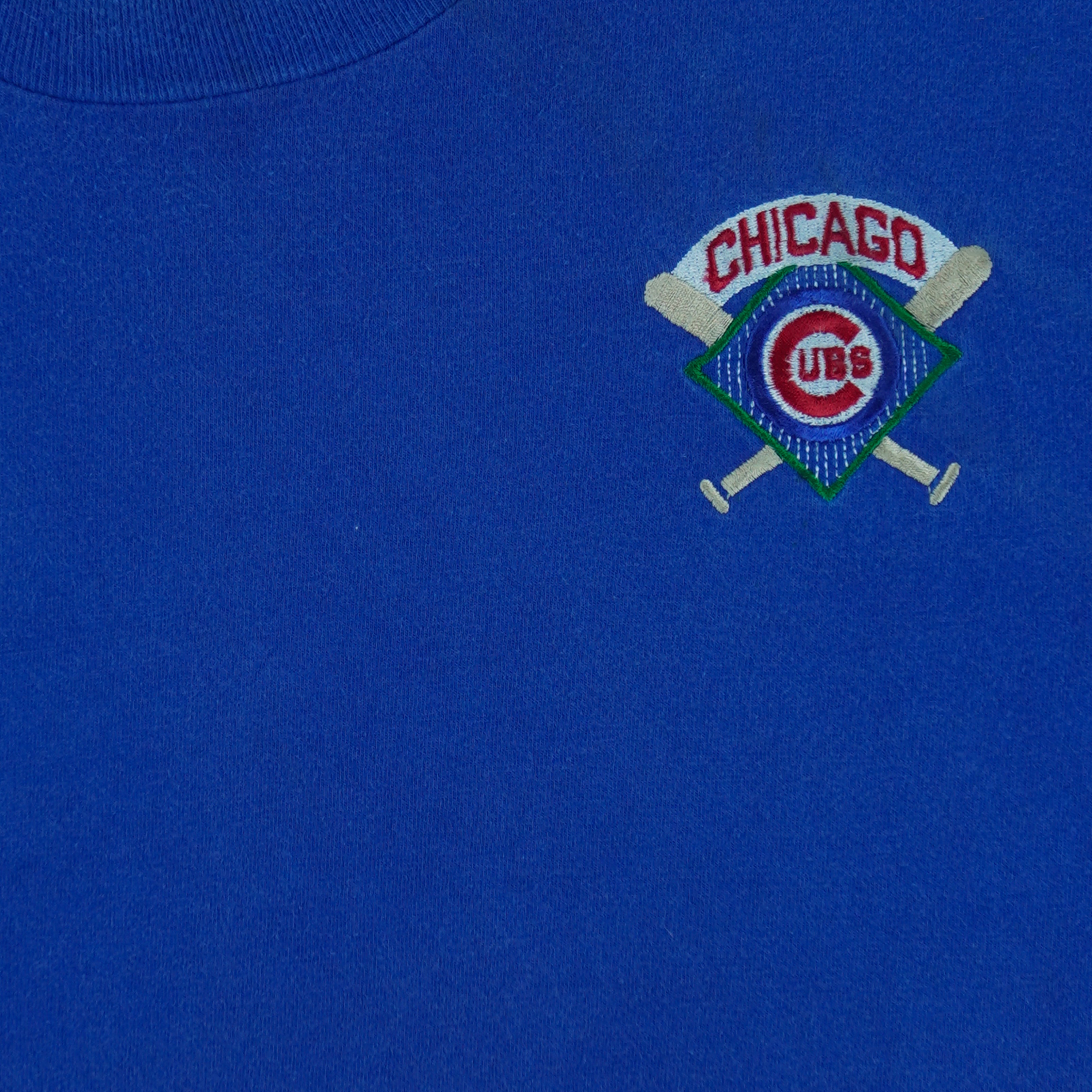MLB (The Game) - Chicago Cubs Embroidered T-Shirt 1990s X-Large