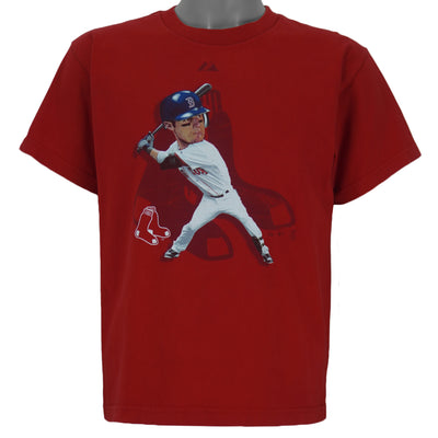 MLB (Hanes) - Boston Red Sox Caricature T-Shirt 1990s Medium