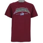 NHL (Lee) - Colorado Avalanche Spell-Out T-Shirt 1990s Medium vintage retro hockey