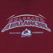 NHL (Lee) - Colorado Avalanche Spell-Out T-Shirt 1990s Medium vintage retro hockey